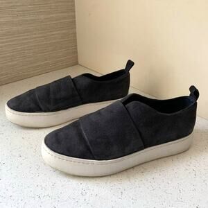 Vince Suede Slip On Sneaker Navy Women's 10 US